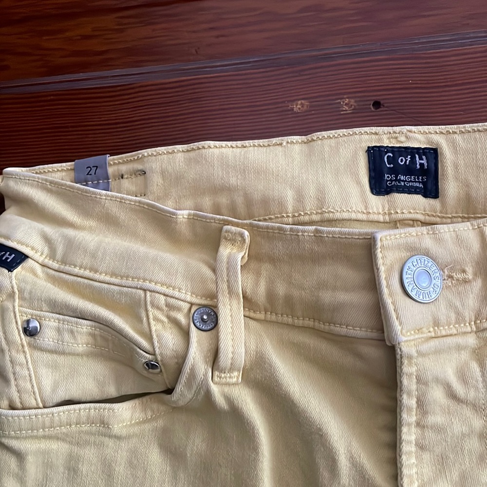 Hello Yellow! Hardly worn Citizens of Humanity Jeans